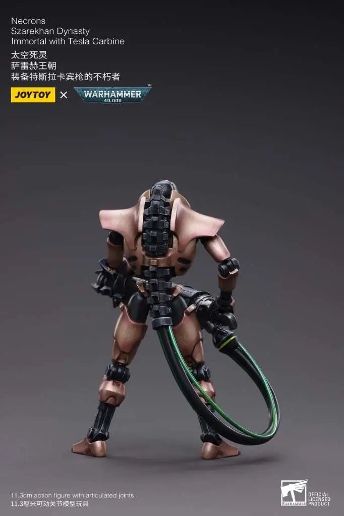 WH40K NECRONS IMMORT WITH TESLA CARBINE JOYTOY