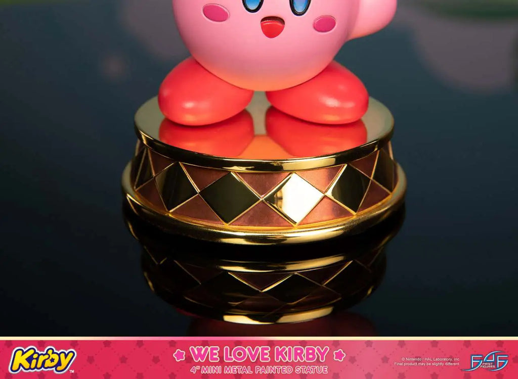 WE LOVE KIRBY METAL STATUE FIRST4FIGURES