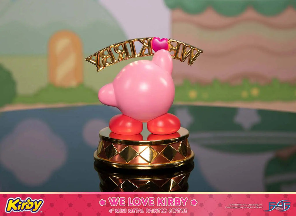 WE LOVE KIRBY METAL STATUE FIRST4FIGURES