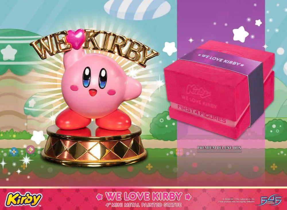 WE LOVE KIRBY METAL STATUE FIRST4FIGURES