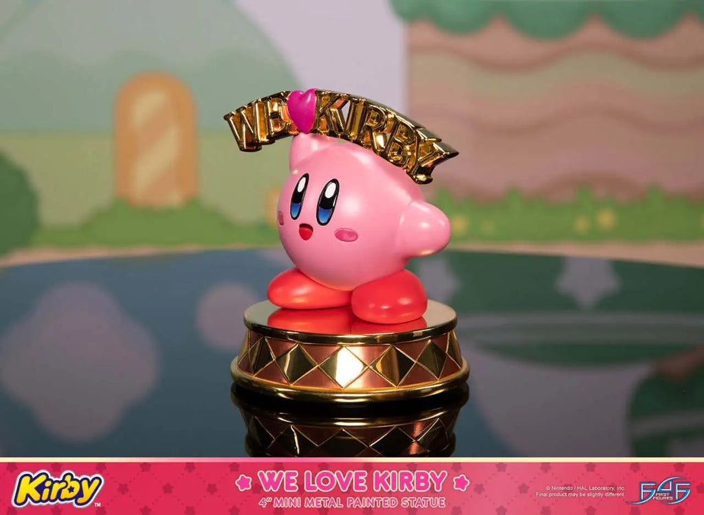 WE LOVE KIRBY METAL STATUE FIRST4FIGURES