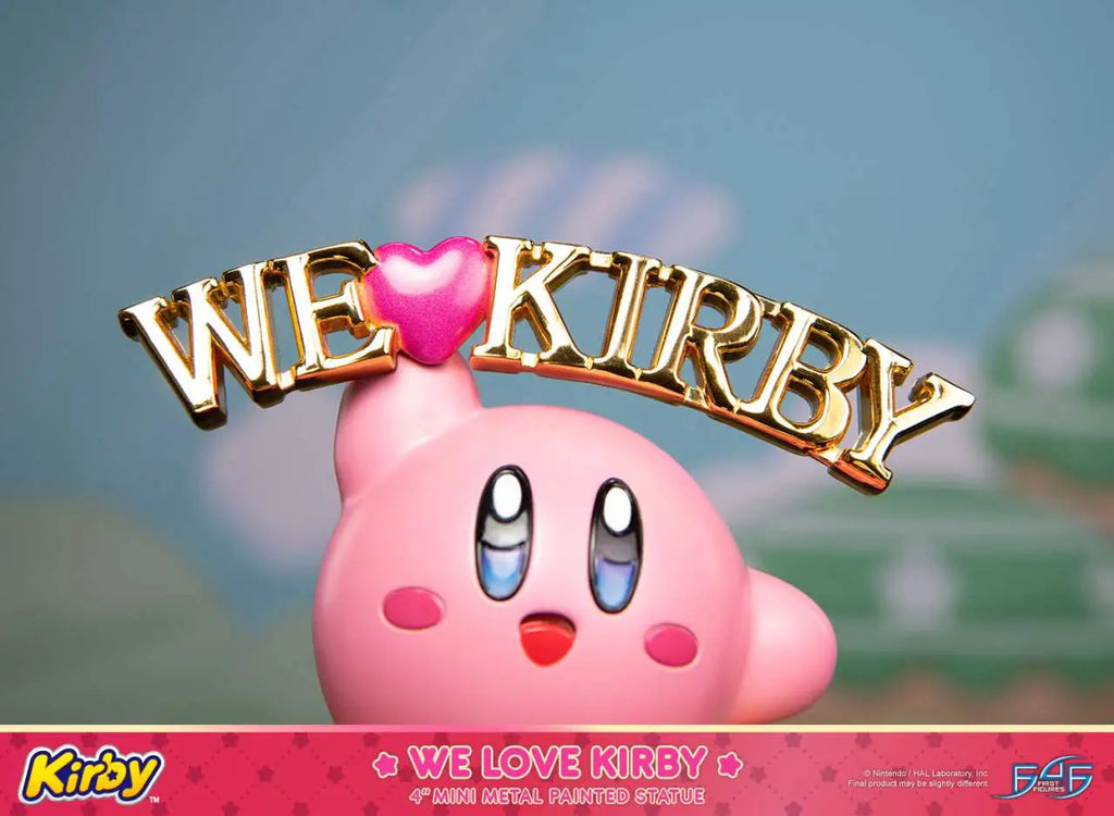 WE LOVE KIRBY METAL STATUE FIRST4FIGURES