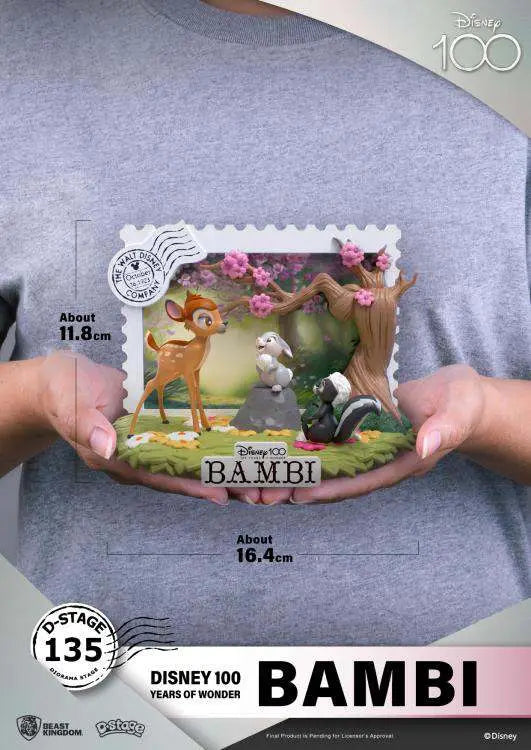 D STAGE DISNEY 100 YEARS BAMBI BEAST KINGDOM