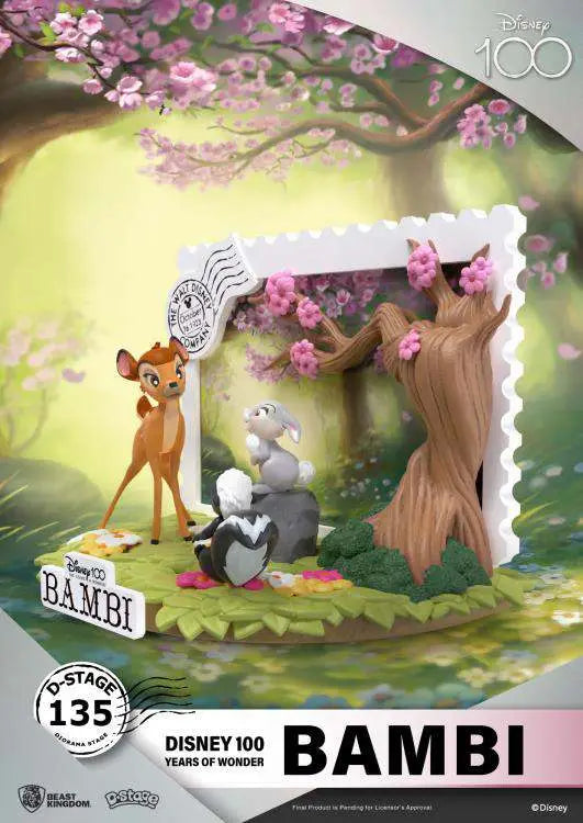 D STAGE DISNEY 100 YEARS BAMBI BEAST KINGDOM