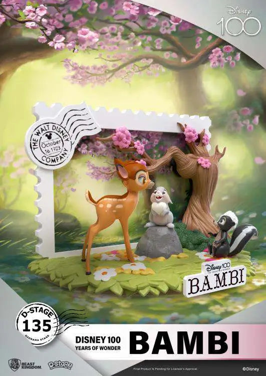 D STAGE DISNEY 100 YEARS BAMBI BEAST KINGDOM