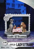 D STAGE DISNEY 100 YEARS LADY AND TRAMP BEAST KINGDOM