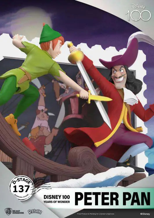 D STAGE DISNEY 100 YEARS PETER PAN BEAST KINGDOM