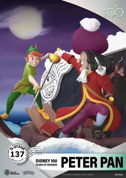 D STAGE DISNEY 100 YEARS PETER PAN BEAST KINGDOM