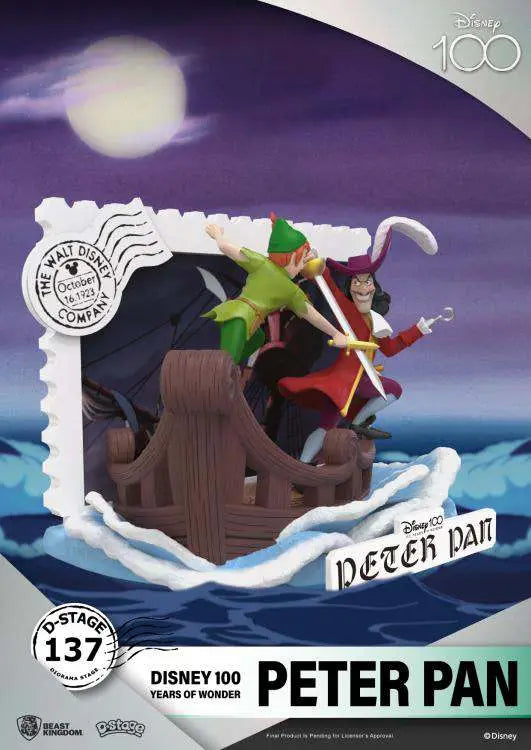 D STAGE DISNEY 100 YEARS PETER PAN BEAST KINGDOM