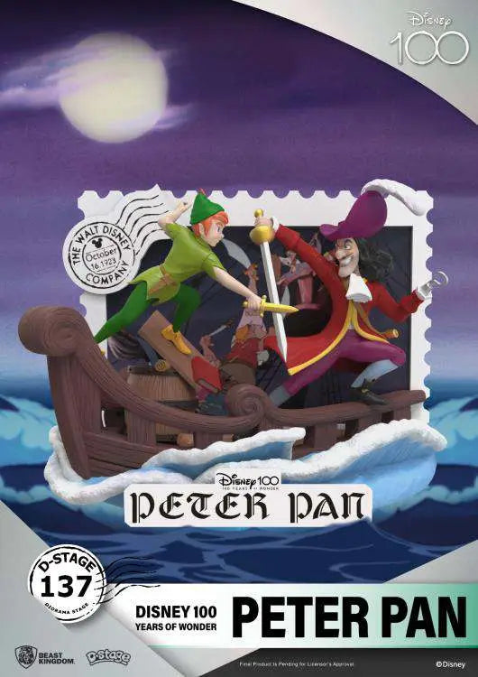 D STAGE DISNEY 100 YEARS PETER PAN BEAST KINGDOM