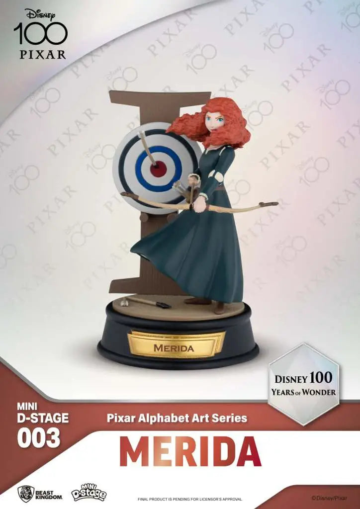 MINI DS DISNEY 100 YERAS PIXAR ALPHABET BEAST KINGDOM