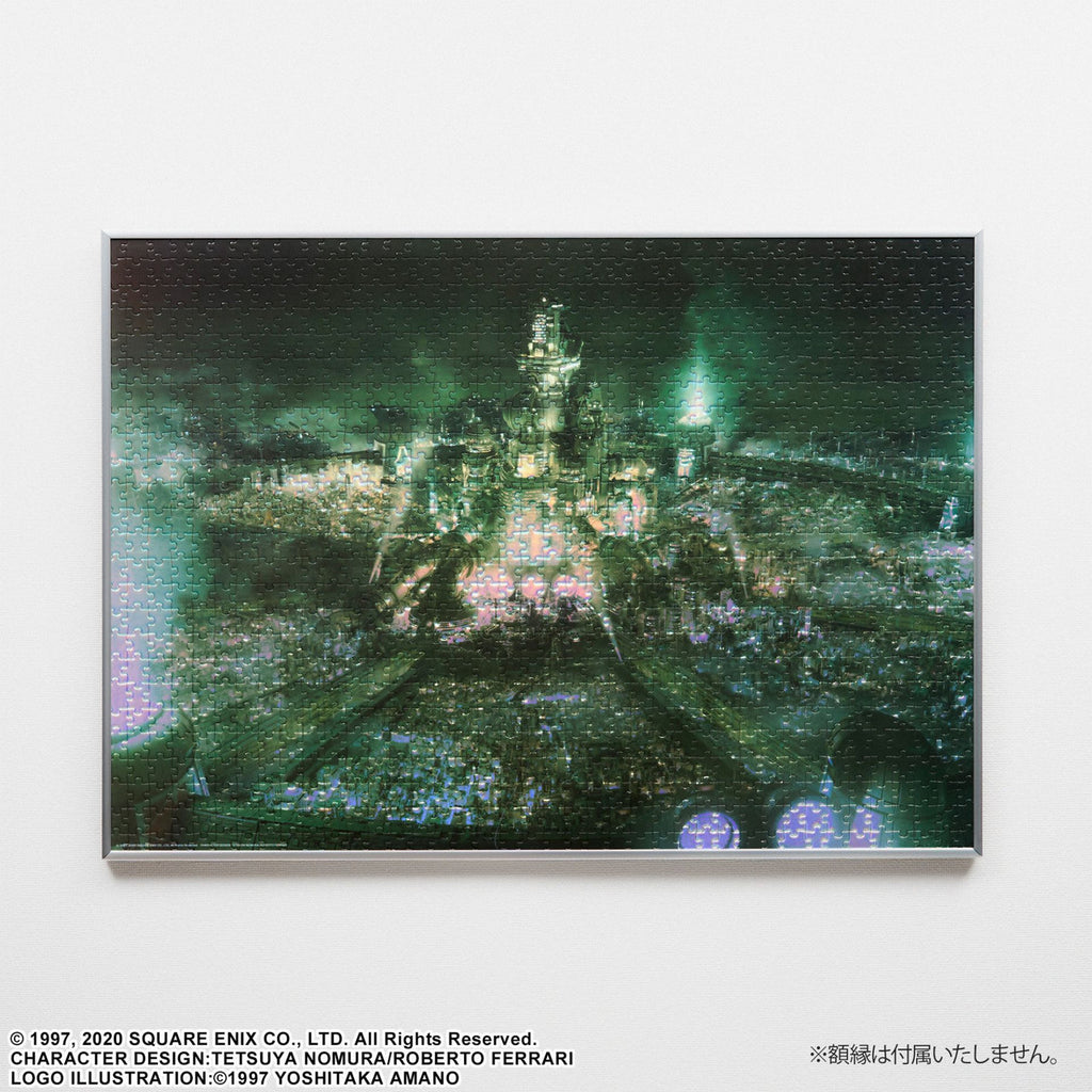 FINAL FANTASY VII REMAKE PREMIUM JIGSAW PUZZLE KEY ART 1000 PIECE MIDGAR