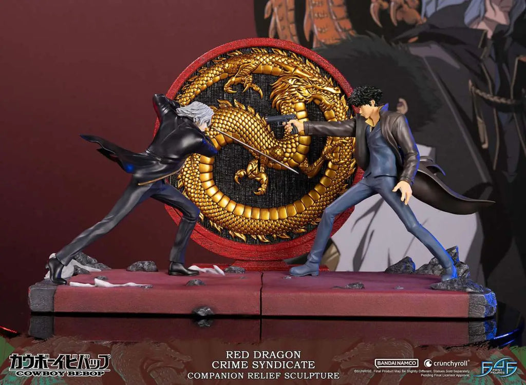 COWBOY BEBOP RED DRAGON LOGO STATUE FIRST4FIGURES