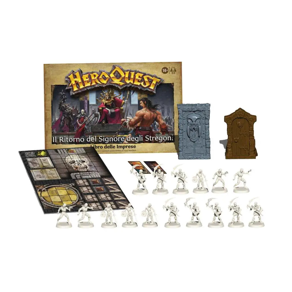 HEROQUEST IL RITORNO DEL SIGNORE DEGLI STREGONI HASBRO