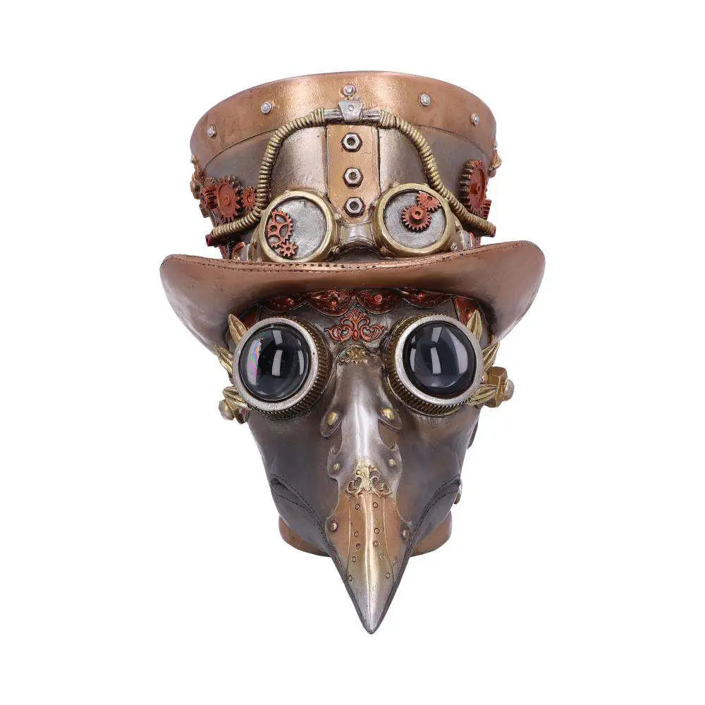 STEAMPUNK AUTOMATON APOTHECARY DOC SKULL NEMESIS NOW