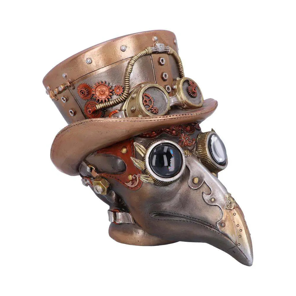 STEAMPUNK AUTOMATON APOTHECARY DOC SKULL NEMESIS NOW