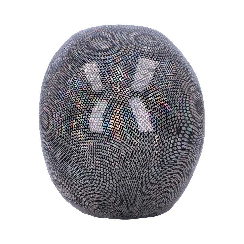 SKULL ORNAMENT HOLOGRAPHIC SILVER NEMESIS NOW