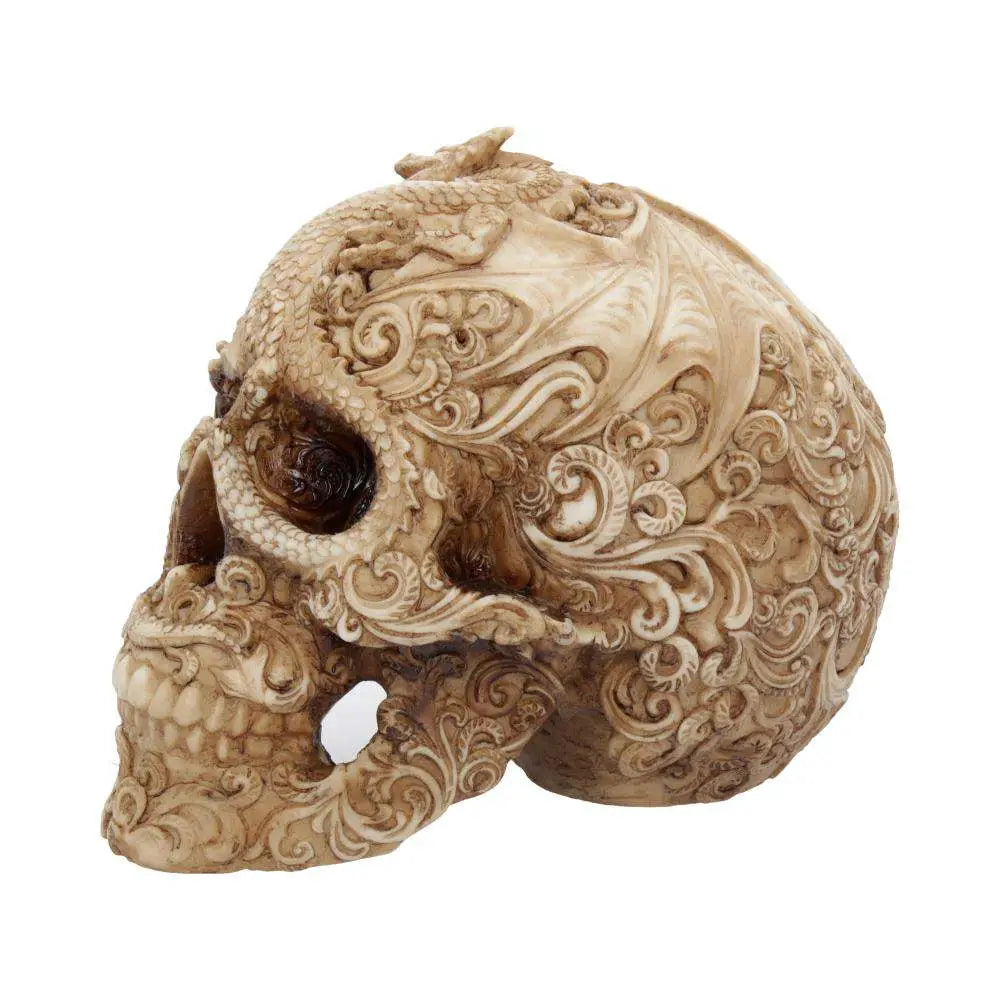 SKULL ORNAMENT CRANIAL DRAKOS NEMESIS NOW