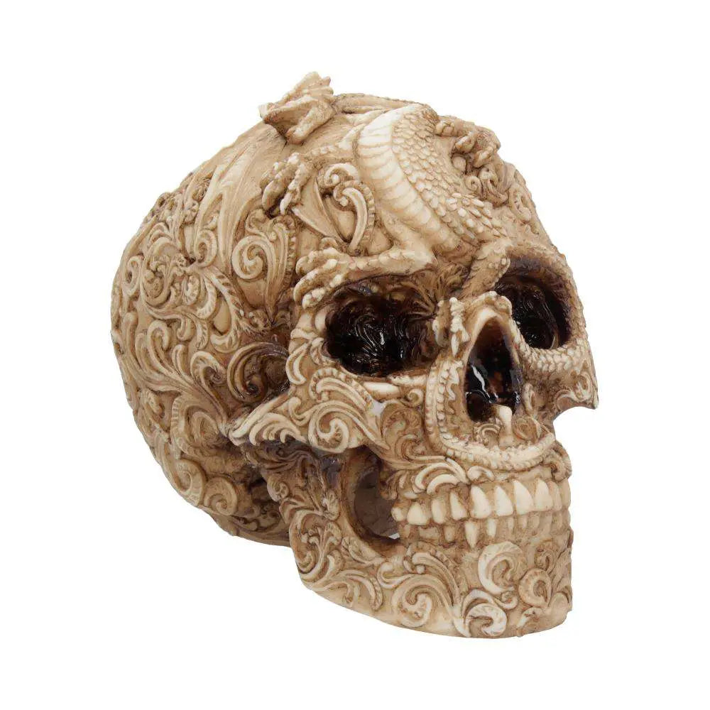 SKULL ORNAMENT CRANIAL DRAKOS NEMESIS NOW