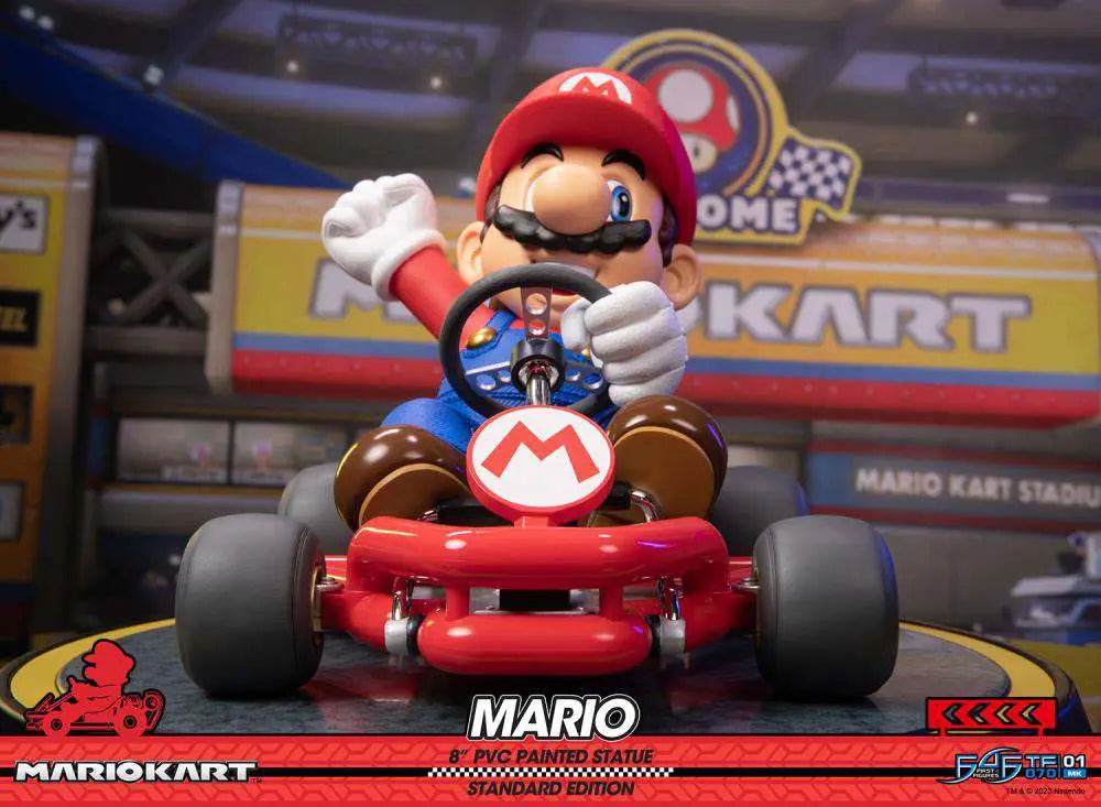 MARIO KART MARIO PVC PAINTED STATUE FIRST4FIGURES