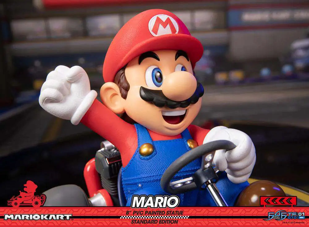 MARIO KART MARIO PVC PAINTED STATUE FIRST4FIGURES