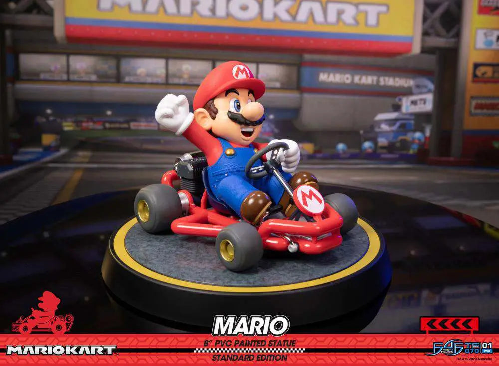 MARIO KART MARIO PVC PAINTED STATUE FIRST4FIGURES