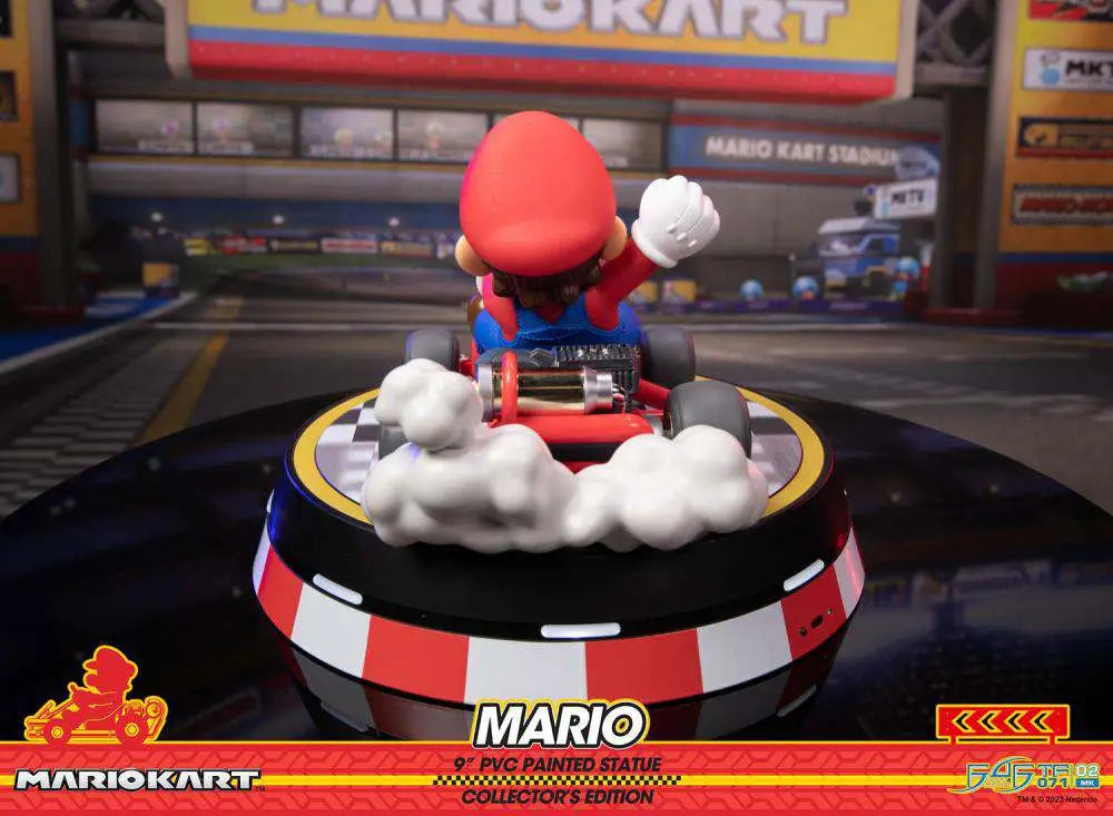 MARIO KART MARIO PVC PAINT DELUXE STATUE FIRST4FIGURES