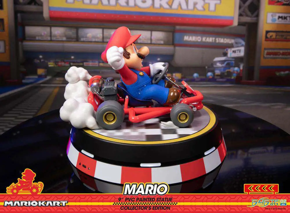 MARIO KART MARIO PVC PAINT DELUXE STATUE FIRST4FIGURES