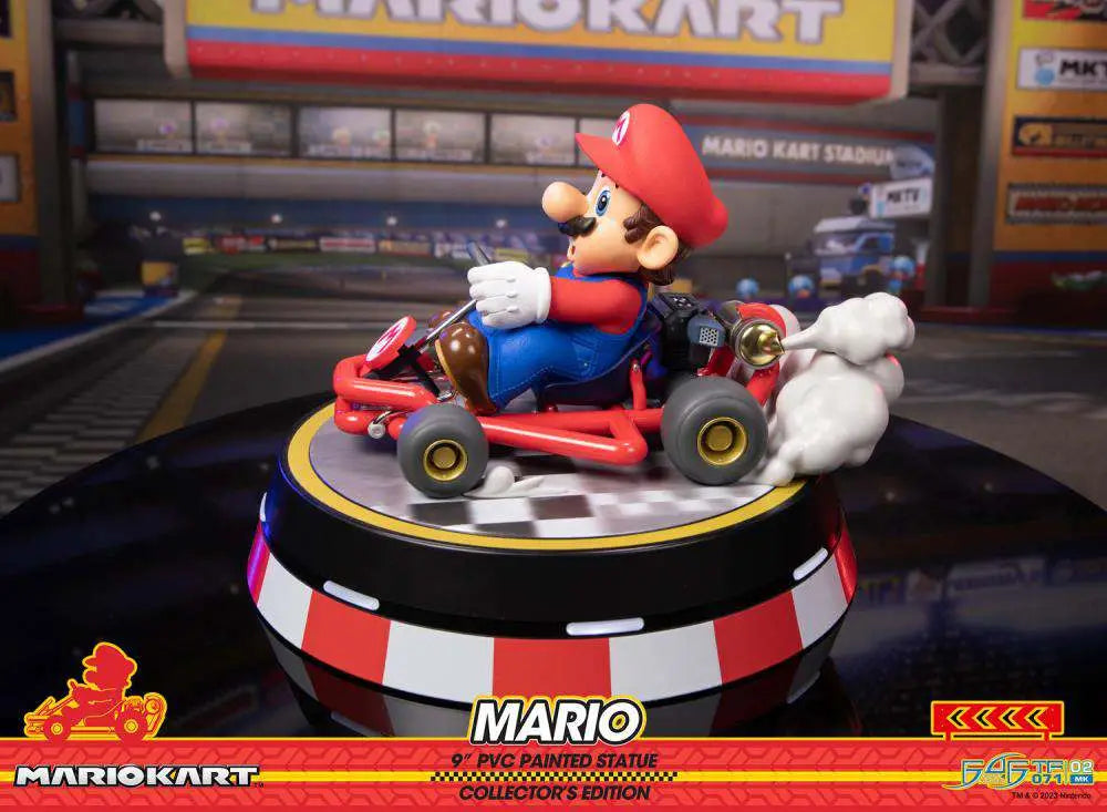 MARIO KART MARIO PVC PAINT DELUXE STATUE FIRST4FIGURES