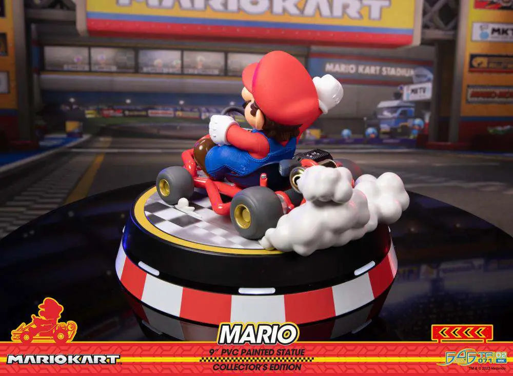 MARIO KART MARIO PVC PAINT DELUXE STATUE FIRST4FIGURES
