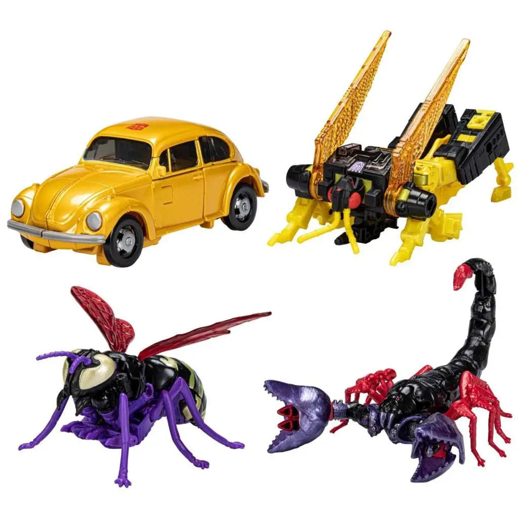 TRANSFORMERS CREATURES COLLIDE 4 PACK AF HASBRO