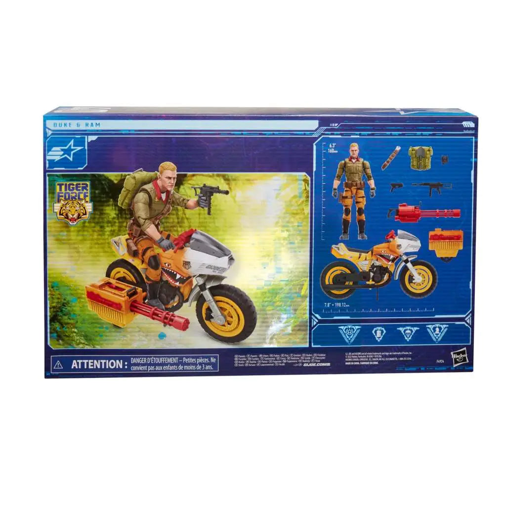 G.I.JOE CS TIGER FORCE DUKE & RAM AF HASBRO