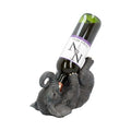 GUZZLERS GREY ELEPHAN WINE BOTTLE HOLDER NEMESIS NOW