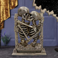 THE LOVERS BRONZE GOTHIC SKELETON ORNAM NEMESIS NOW