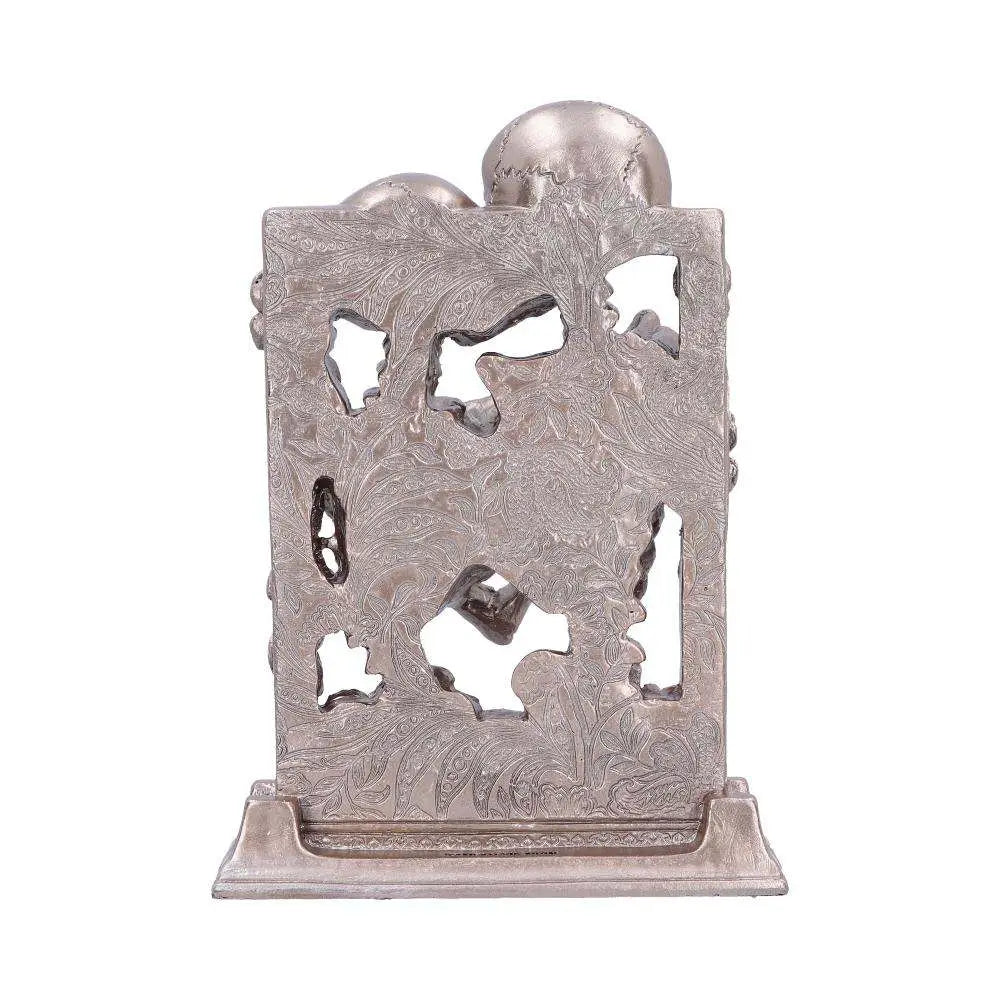 THE LOVERS BRONZE GOTHIC SKELETON ORNAM NEMESIS NOW