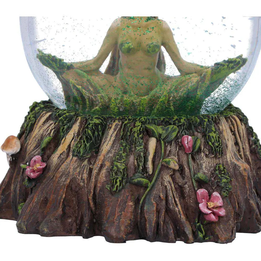 MOTHER EARTH BALANCE NATURE SNOW GLOBE NEMESIS NOW