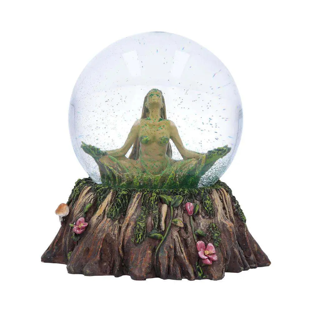 MOTHER EARTH BALANCE NATURE SNOW GLOBE NEMESIS NOW