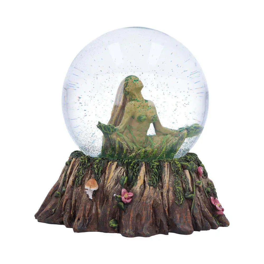 MOTHER EARTH BALANCE NATURE SNOW GLOBE NEMESIS NOW