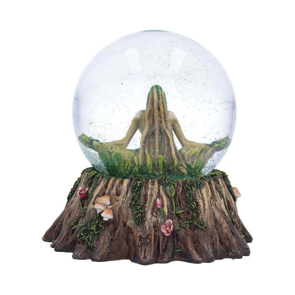 MOTHER EARTH BALANCE NATURE SNOW GLOBE NEMESIS NOW