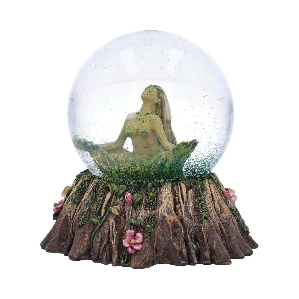 MOTHER EARTH BALANCE NATURE SNOW GLOBE NEMESIS NOW