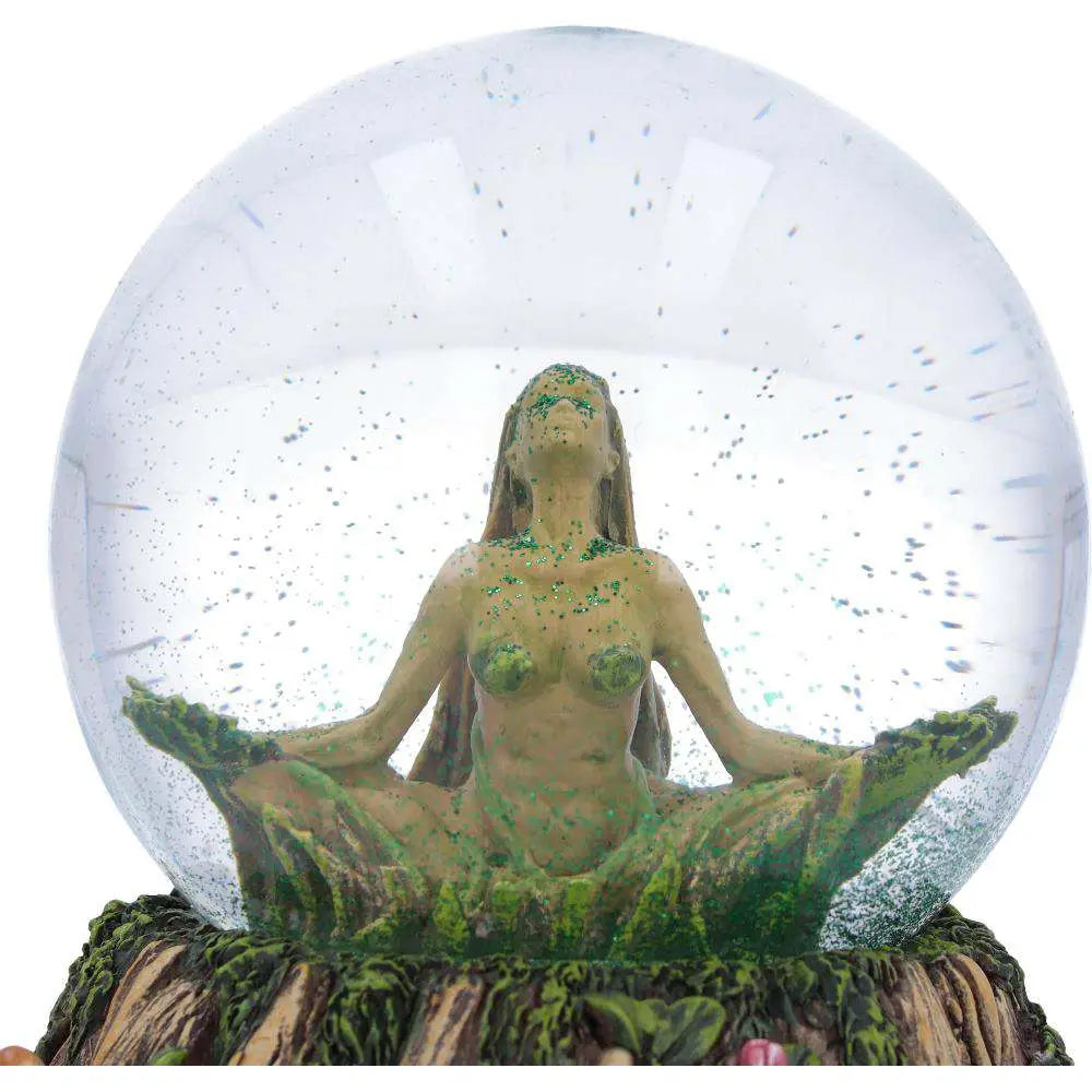 MOTHER EARTH BALANCE NATURE SNOW GLOBE NEMESIS NOW