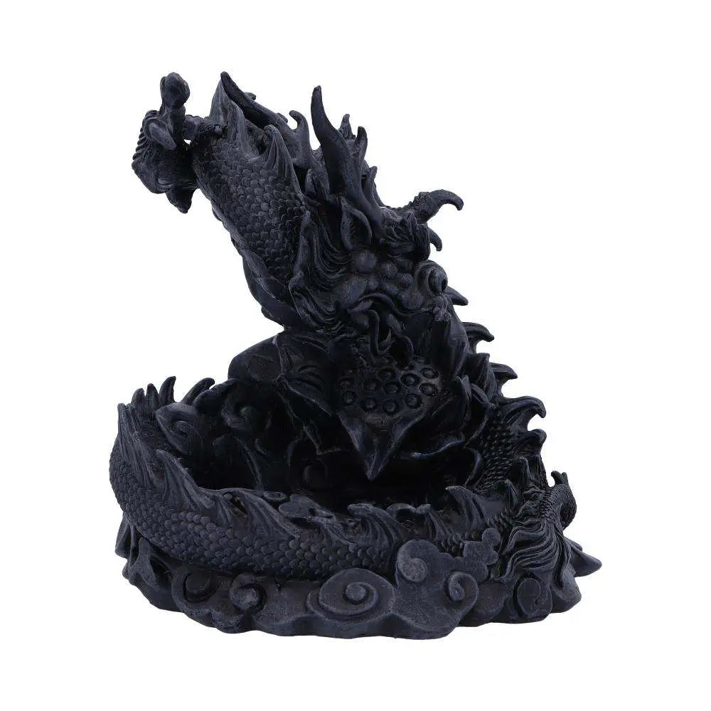 ASIAN DRAGON BACKFLOW INCENSE BURNER NEMESIS NOW