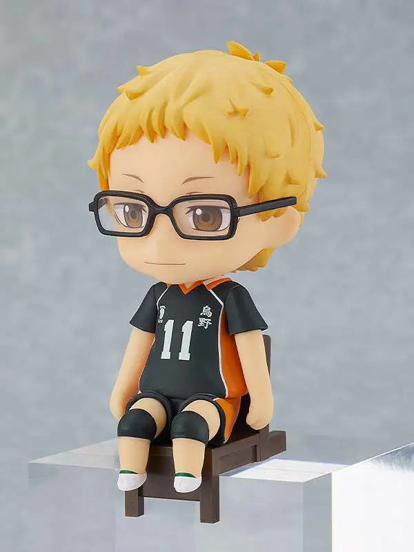 HAIKYU KEI TSUKISHIMA NENDOROID SWACCHAO ORANGE ROUGE