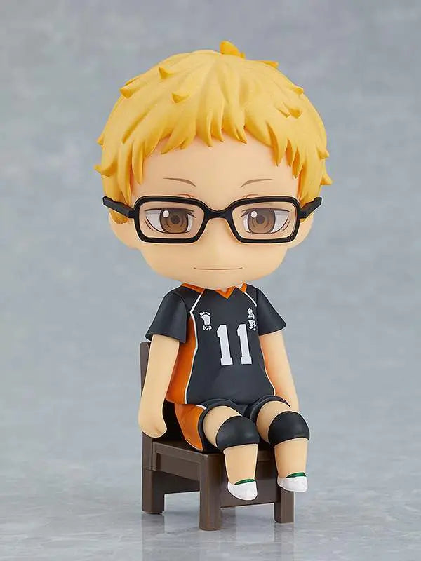 HAIKYU KEI TSUKISHIMA NENDOROID SWACCHAO ORANGE ROUGE
