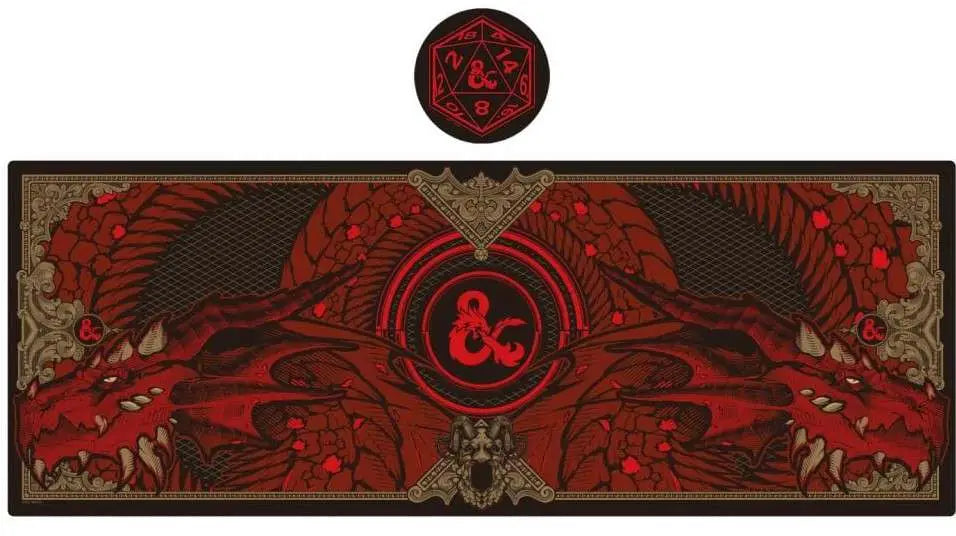 DUNGEONS & DRAGONS - XL Desk Pad and Coaster Set FANATTIK