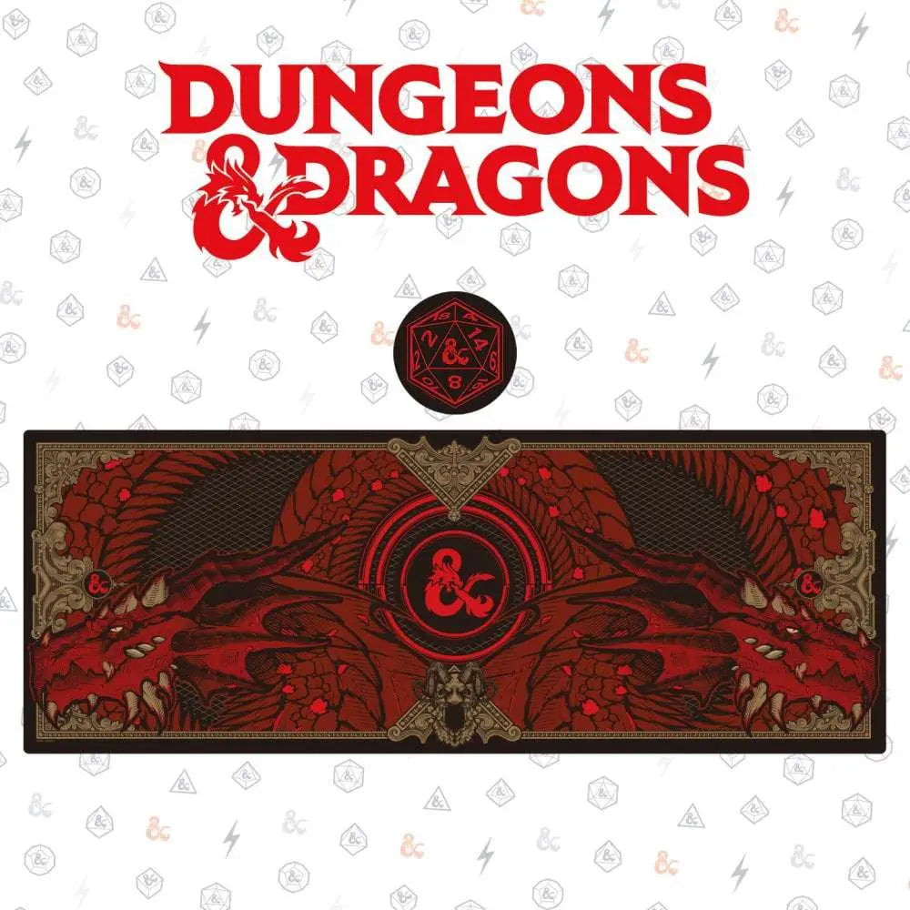 DUNGEONS & DRAGONS - XL Desk Pad and Coaster Set FANATTIK
