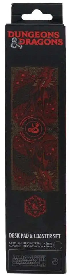 DUNGEONS & DRAGONS - XL Desk Pad and Coaster Set FANATTIK