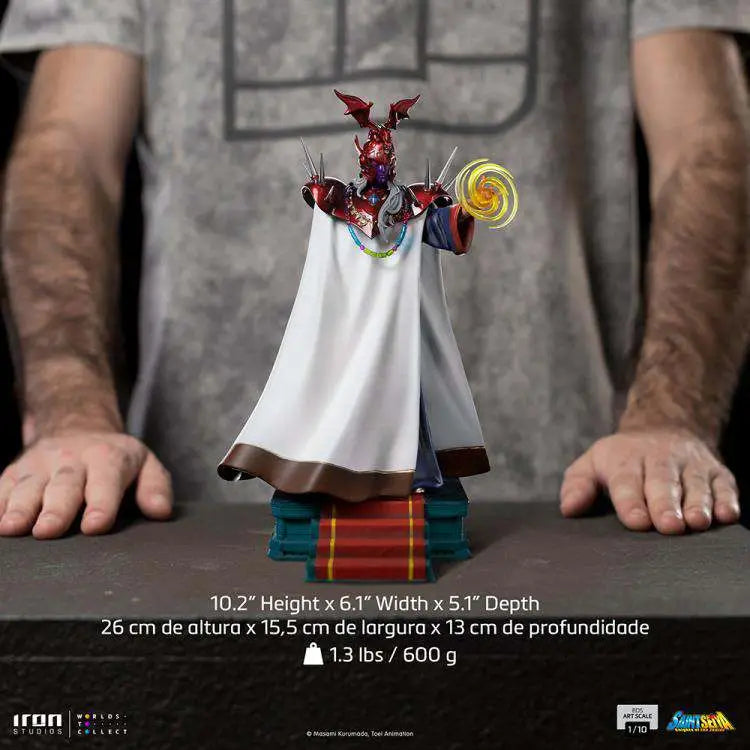 SAINT SEIYA POPE ARES 1/10 STATUE IRON STUDIOS