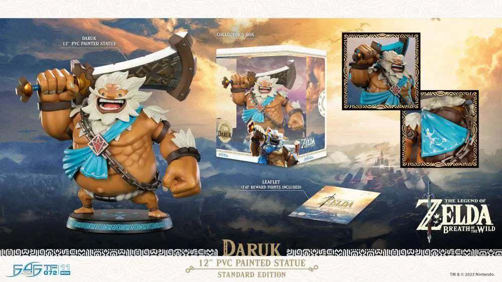 LEGEND OF ZELDA BOTW DARUK PVC STATUE FIRST4FIGURES