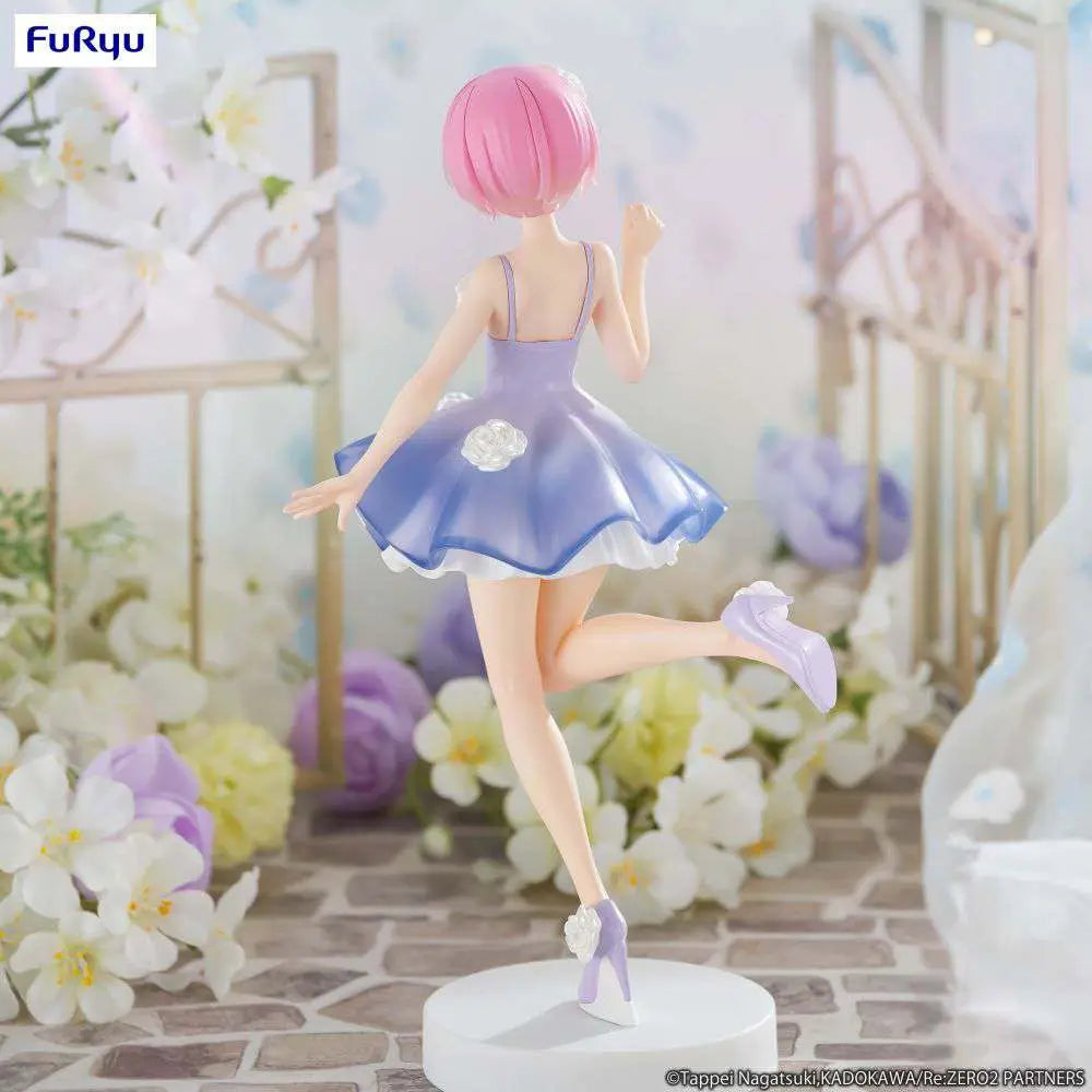 REZERO RAM FLOWER DRESS TRIO TRY IT FIG FURYU